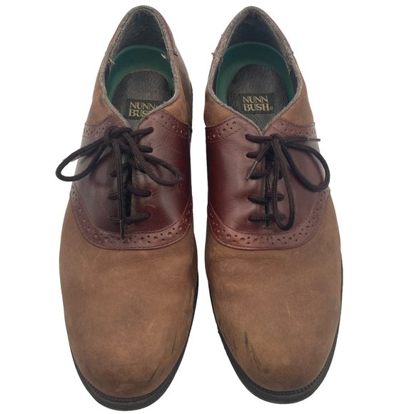 Nunn Bush Other - Nunn Bush Brown Leather Men's Oxfords, Size 13